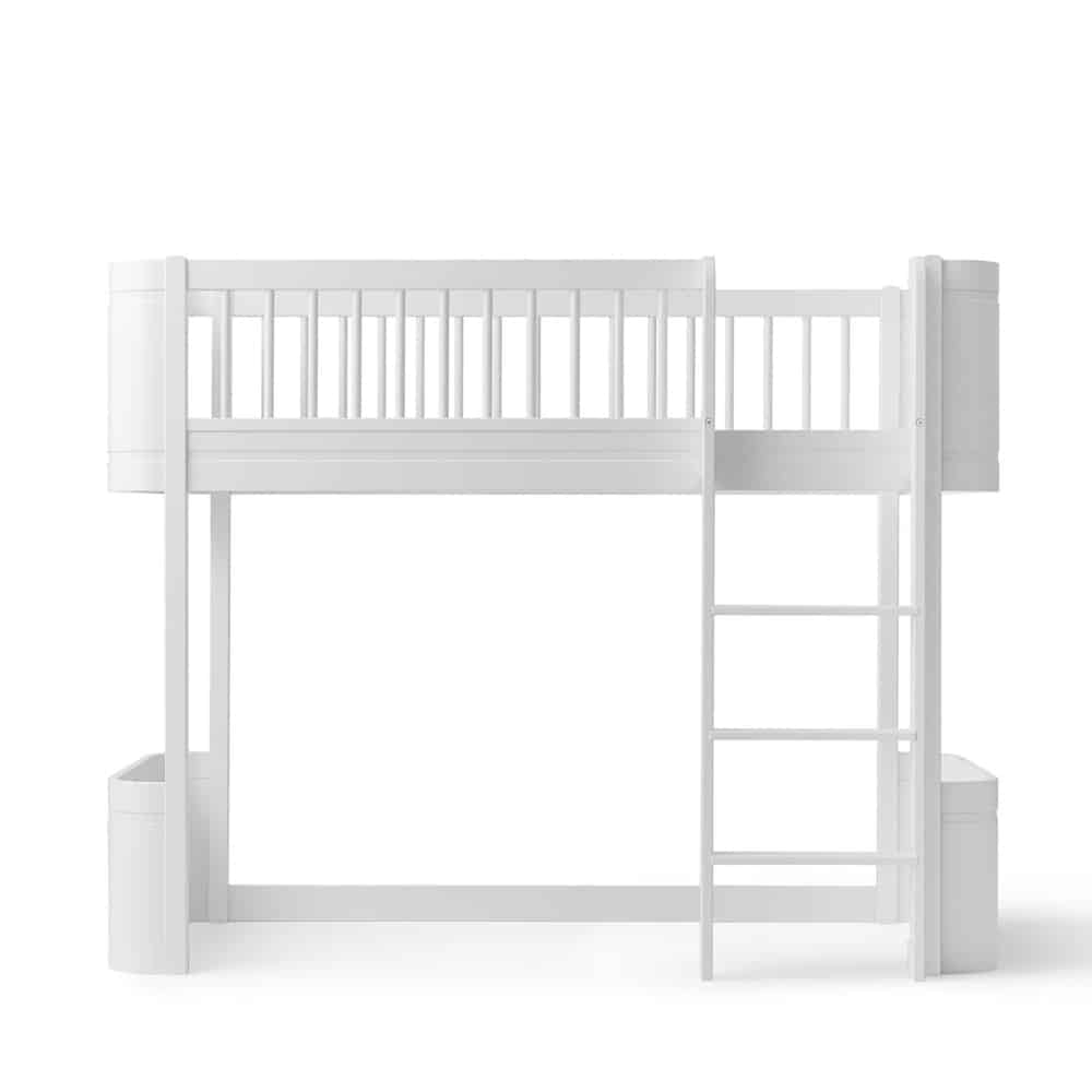 Oliver Furniture, Wood Mini+ Parvisänky 70x160 cm, White