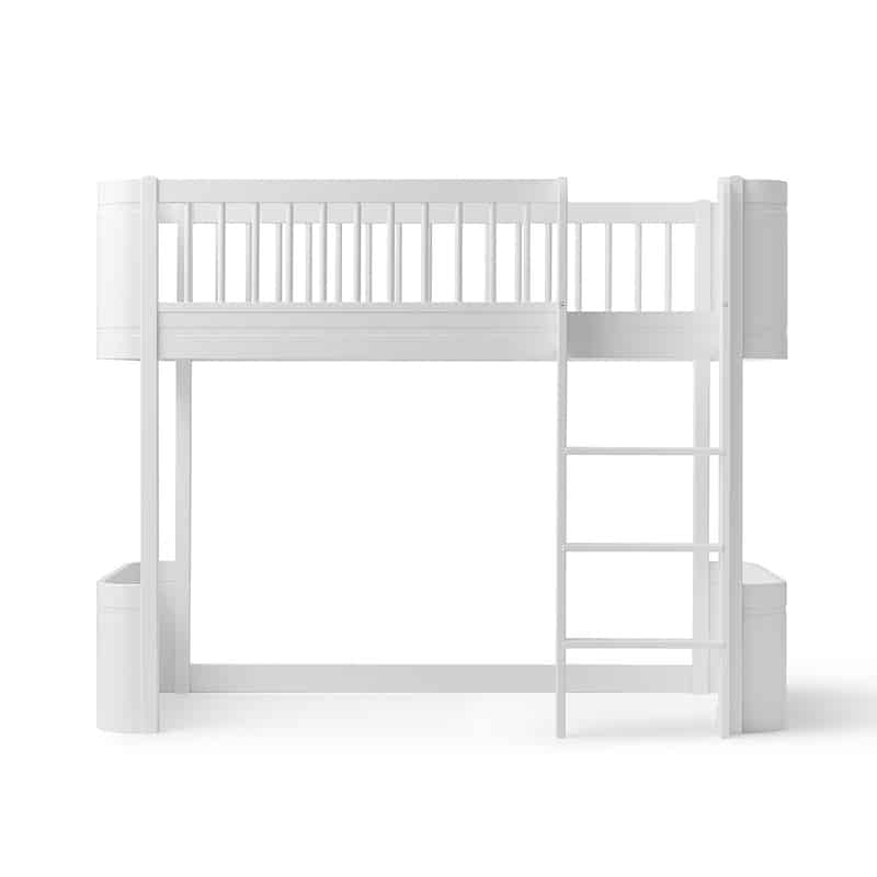 Oliver Furniture, Wood Mini+ Parvisänky 70x160 cm, White