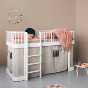 Oliver Furniture Original parvisänky 90x200 cm, White