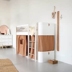 Oliver Furniture, Wood Mini+, Verho (parvisänkyyn 70x160cm), eri värejä