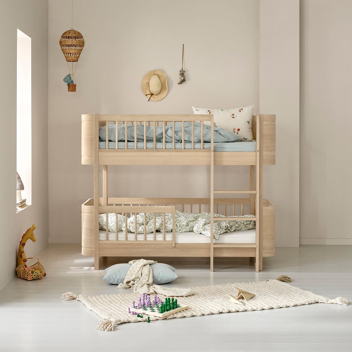 Oliver Furniture, Wood Mini+ Kerrossänky 70x160 cm, Oak - Image 4