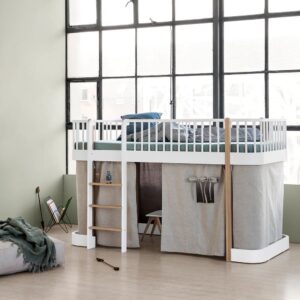 Oliver Furnitur sänkyverho Original parvisänkyyn, eri värejä