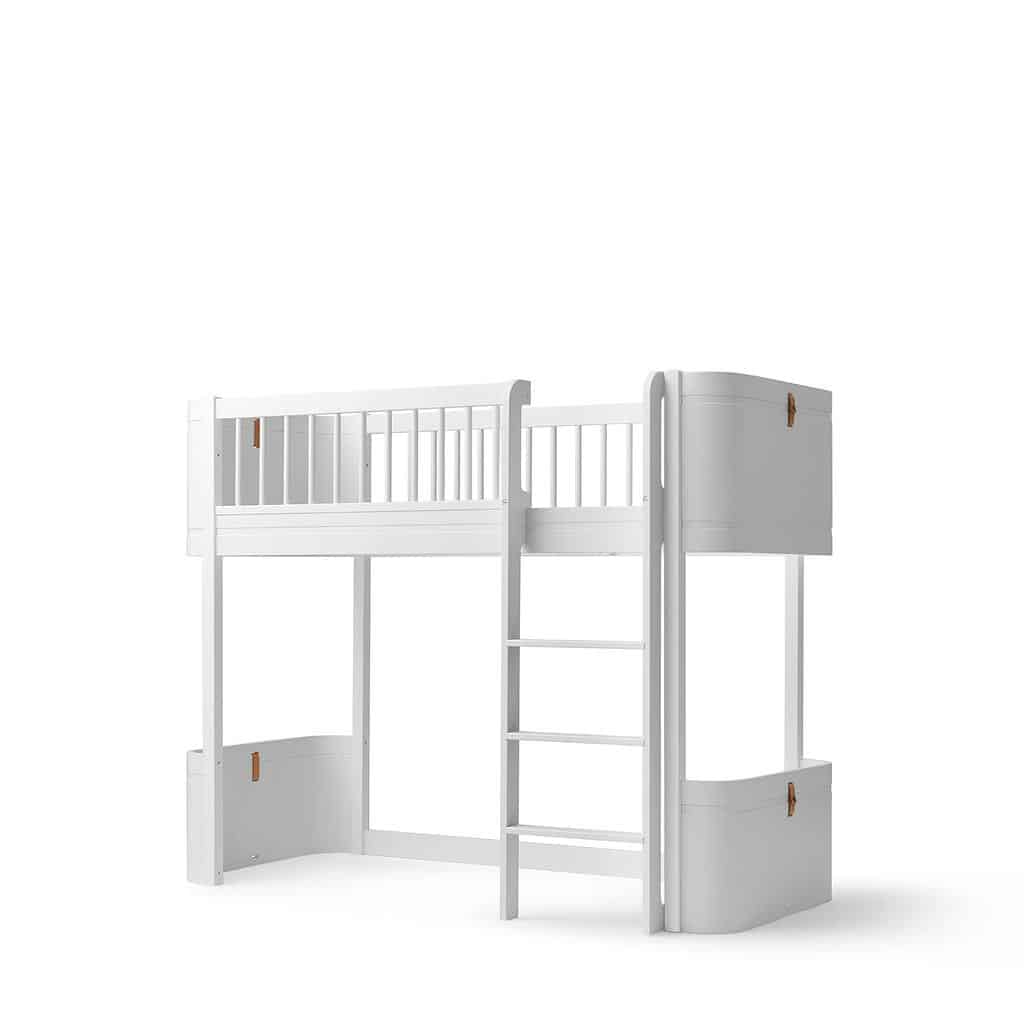 Oliver Furniture, Wood Mini+ Parvisänky 70x160 cm, White - Image 2