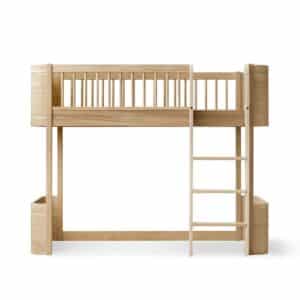 Oliver Furniture, Wood Mini+ Parvisänky 70x160 cm, Oak
