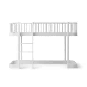 Oliver Furniture Original parvisänky 90x200 cm, White
