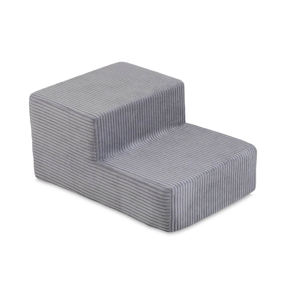 Pallomeri + portaikko Premium-sametti 90x 30cm, Grey - Image 6