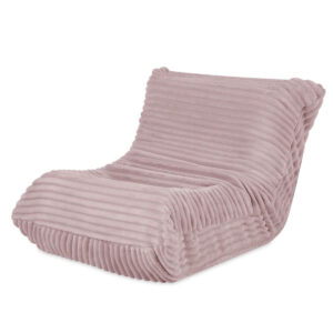 Lasten nojatuoli samettia Mooni Puffy Pink, Plush Nest