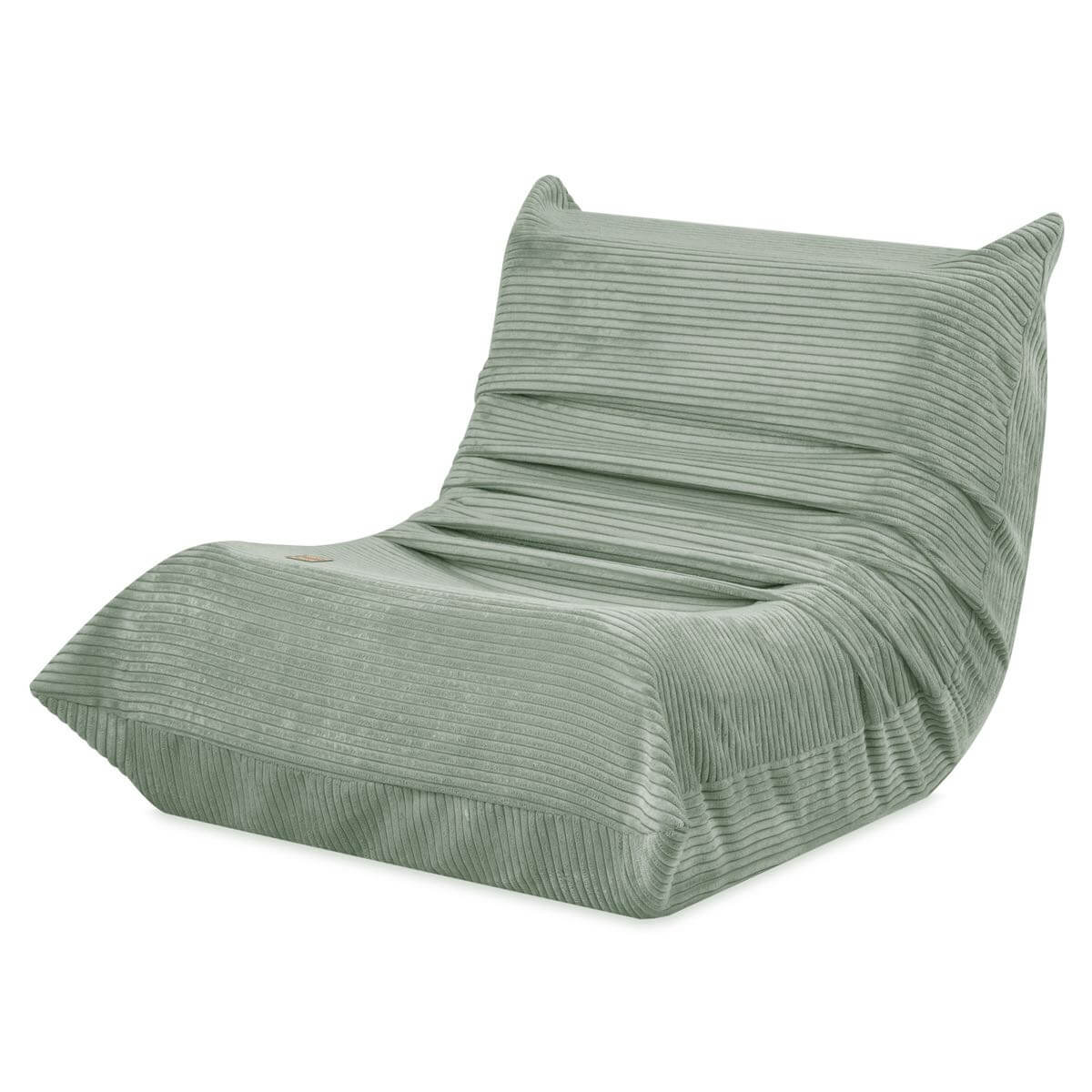 Lasten nojatuoli samettia Mooni Green, Plush Nest