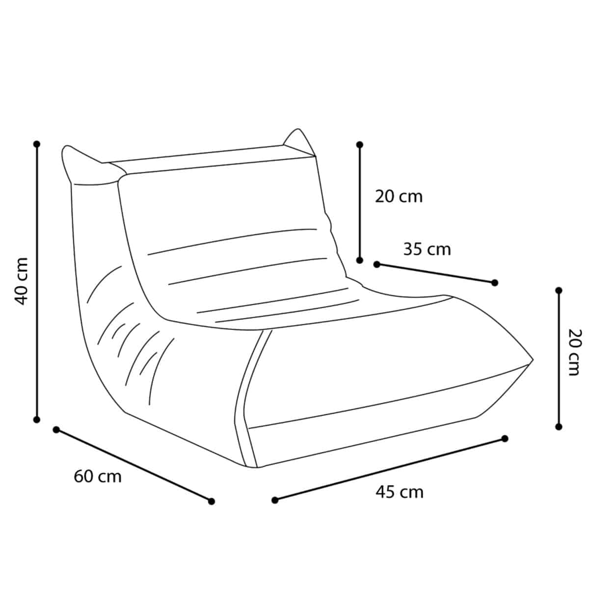 MOONI Mini -lasten nojatuoli, vaaleanpunainen vakosametti, Plush Nest - Image 11