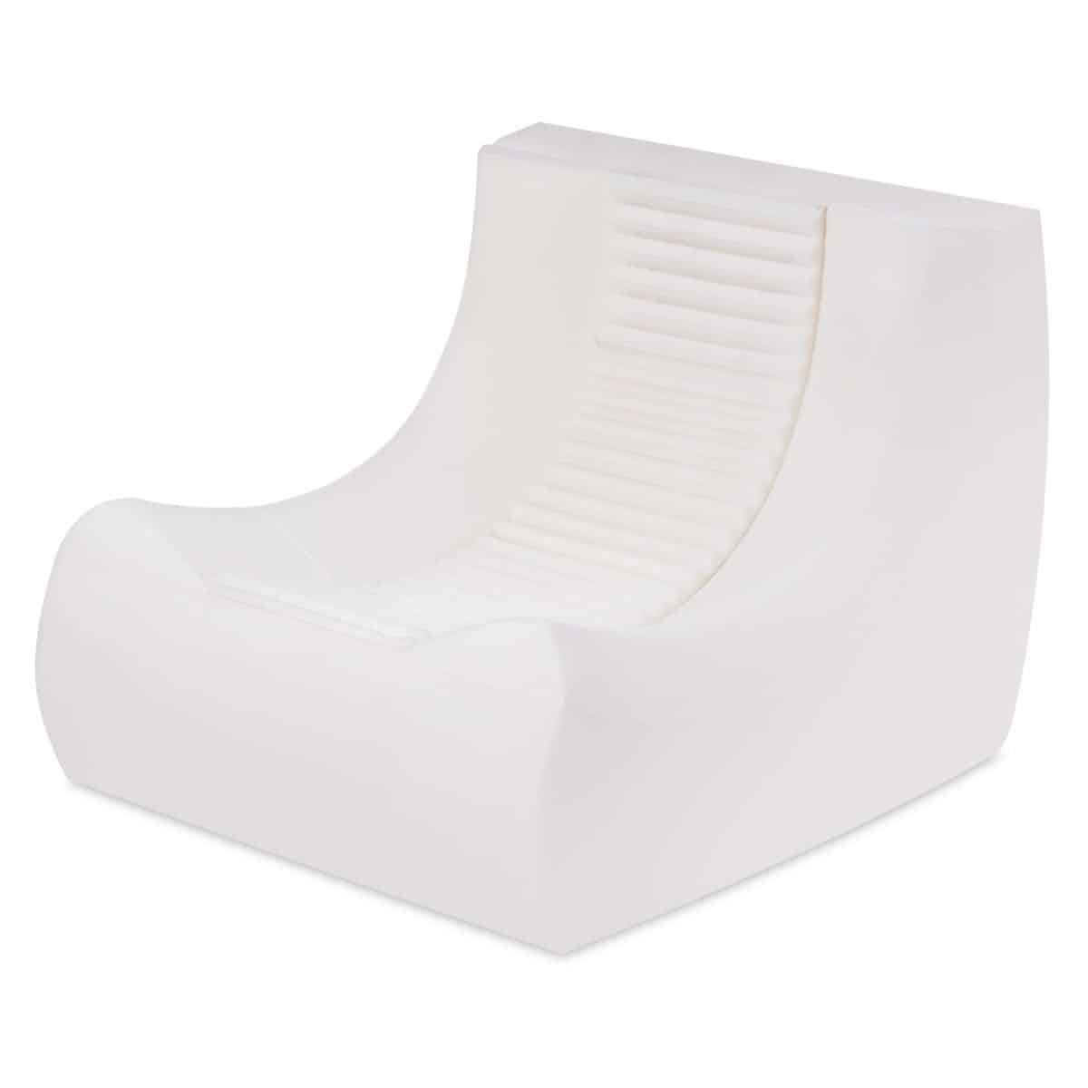 Lasten nojatuoli samettia Mooni Beige, Plush Nest - Image 12