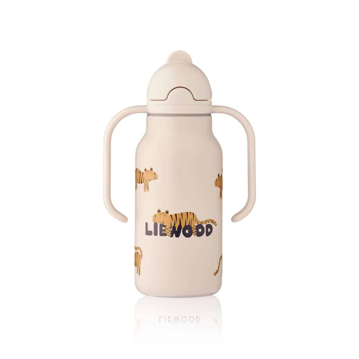 Liewood lasten juomapullo(teräs) Kimmie 250ml, Tiger/Sandy