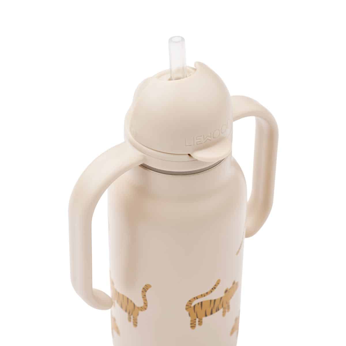 Liewood lasten juomapullo(teräs) Kimmie 250ml, Tiger/Sandy - Image 3