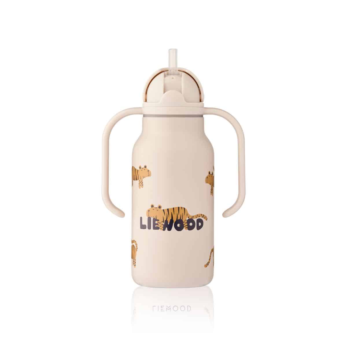 Liewood lasten juomapullo(teräs) Kimmie 250ml, Tiger/Sandy - Image 2