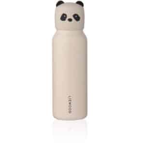 Liewood lasten juomapullo Falk 350ml, Panda-korkilla