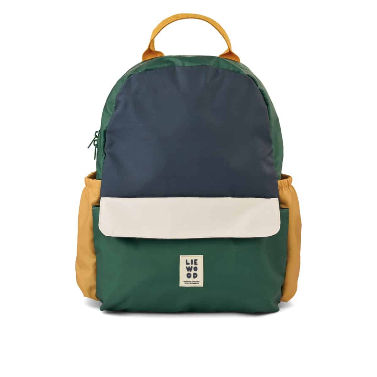 Liewood koulureppu Lennon Garden green multi mix