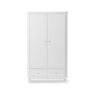 Oliver Furniture Vaatekaappi 2 ovea, White