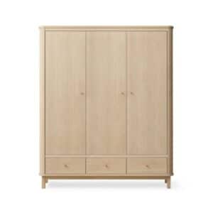 Oliver Furniture Vaatekaappi 3 ovea, Oak