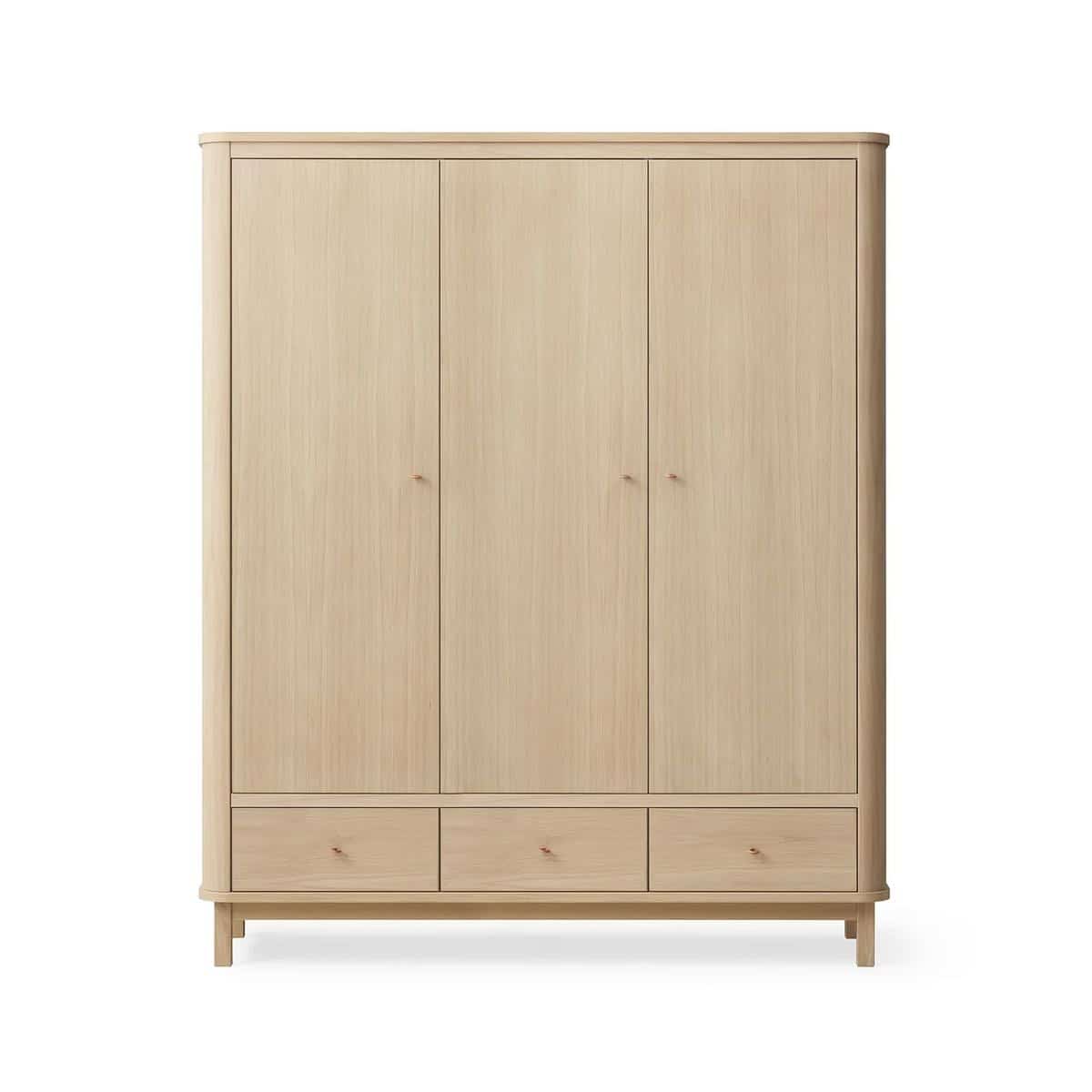 Oliver Furniture Vaatekaappi 3 ovea, Oak