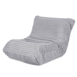 Lasten nojatuoli samettia Mooni Puffy Grey, Plush Nest