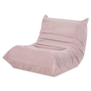 Lasten nojatuoli samettia Mooni Pink, Plush Nest
