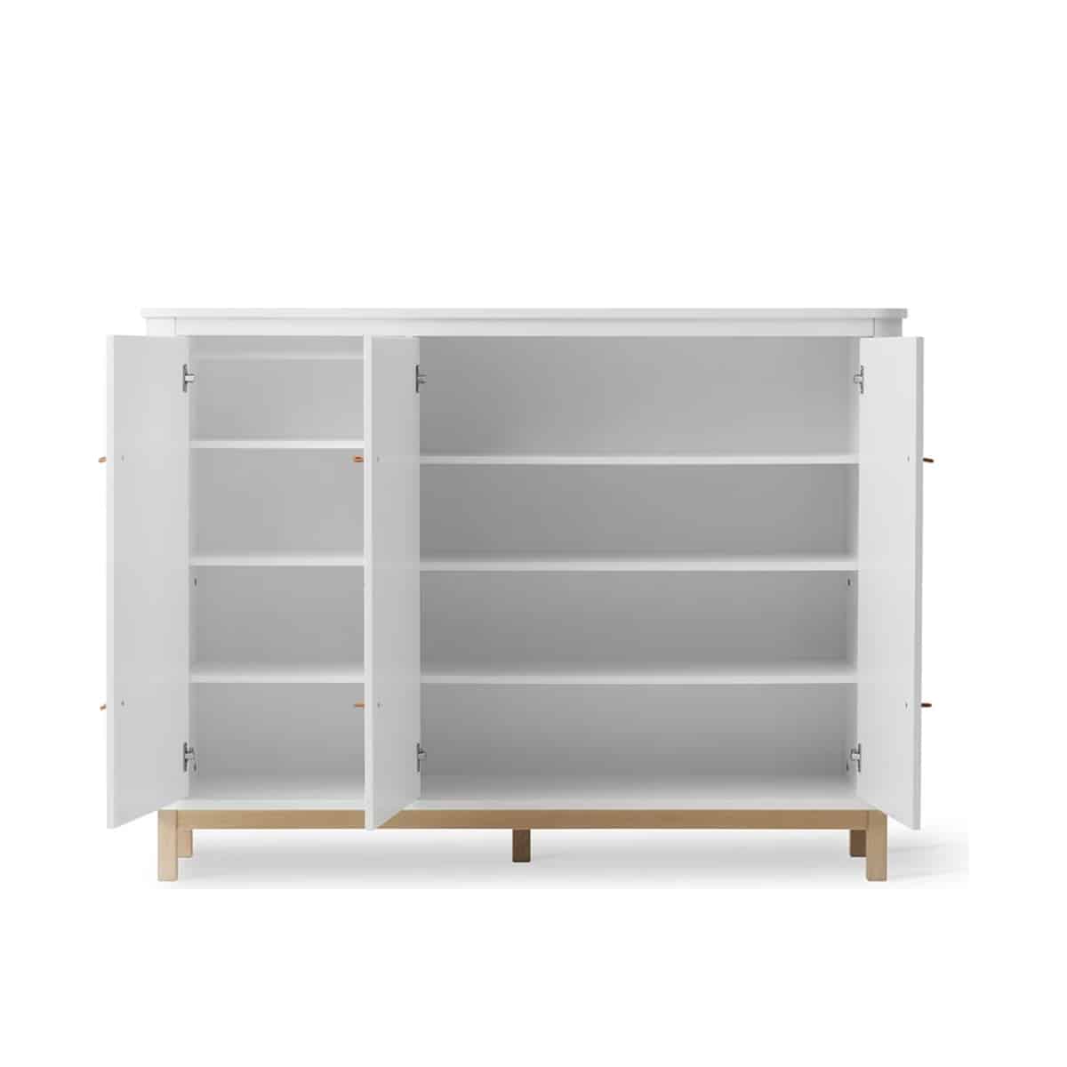Oliver Furniture Senkki, White/Oak - Image 3