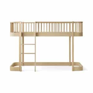 Oliver Furniture Wood Original parvisänky 90x200 cm, Oak