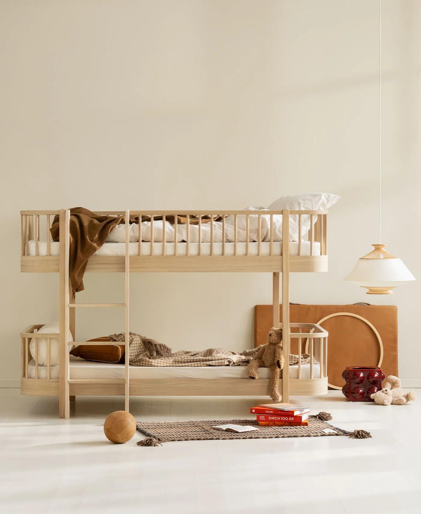 Oliver Furniture Wood Original matala kerrossänky 90x200 cm, Oak