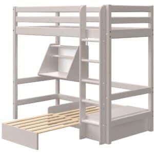 Parvisänky Classic Casa 90x200 työpöydällä ja sohvamoduulilla, Grey- Flexa