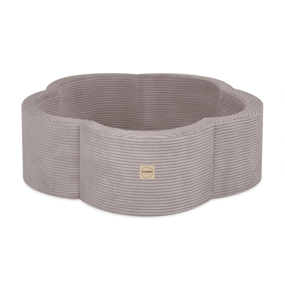 Pallomeri Kukka 90x 30cm Beige sametti, 200 palloa (Blue) - Image 2