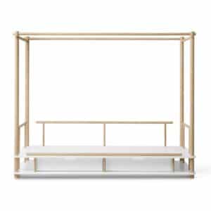 Oliver Furniture Camp Nomad -katossänky 90 x 180cm, valkoinen/tammi