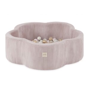 Pallomeri Kukka 90x 30cm Pink sametti, 200 palloa