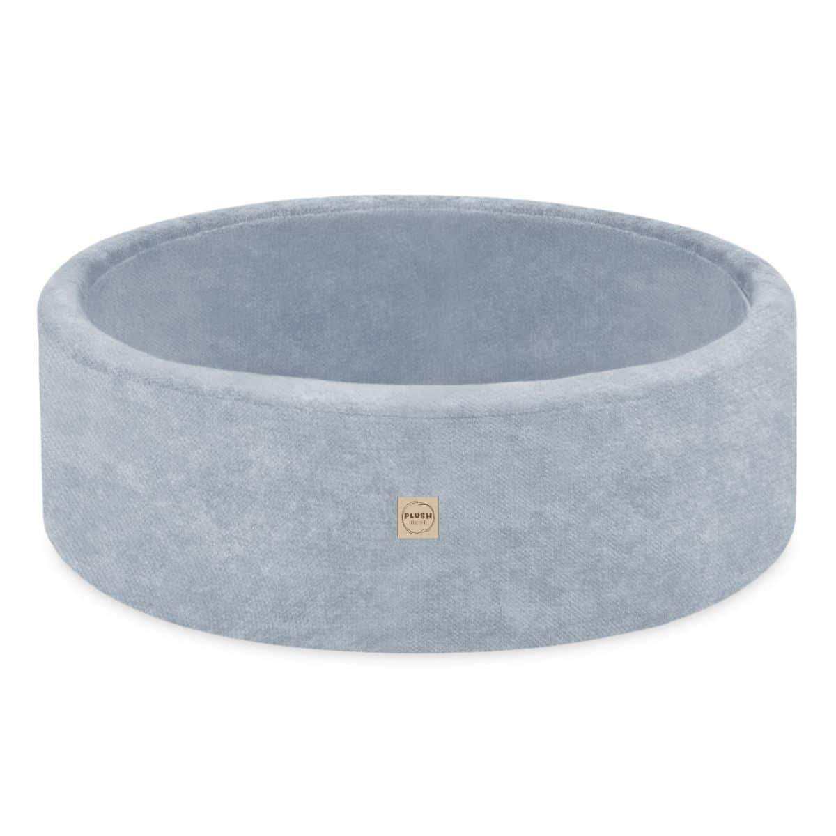 Pallomeri 90x 30cm Blue Premium Chenille-kangas, valitse itse pallovärit! - Image 2