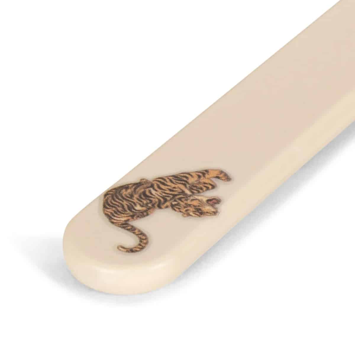 Konges Sloedj lasten ruokailuvälineet-setti, Tiger Ruggito - Image 5