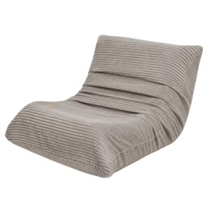MOONI Mini -lasten nojatuoli, beige vakosametti, Plush Nest