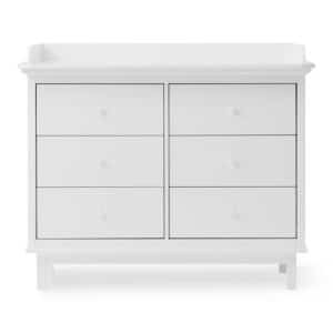 Oliver Furniture Seaside hoitopöytä/lipasto, 6 laatikkoa