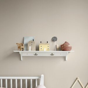 Oliver Furniture Seaside -hylly koukuilla 60 cm