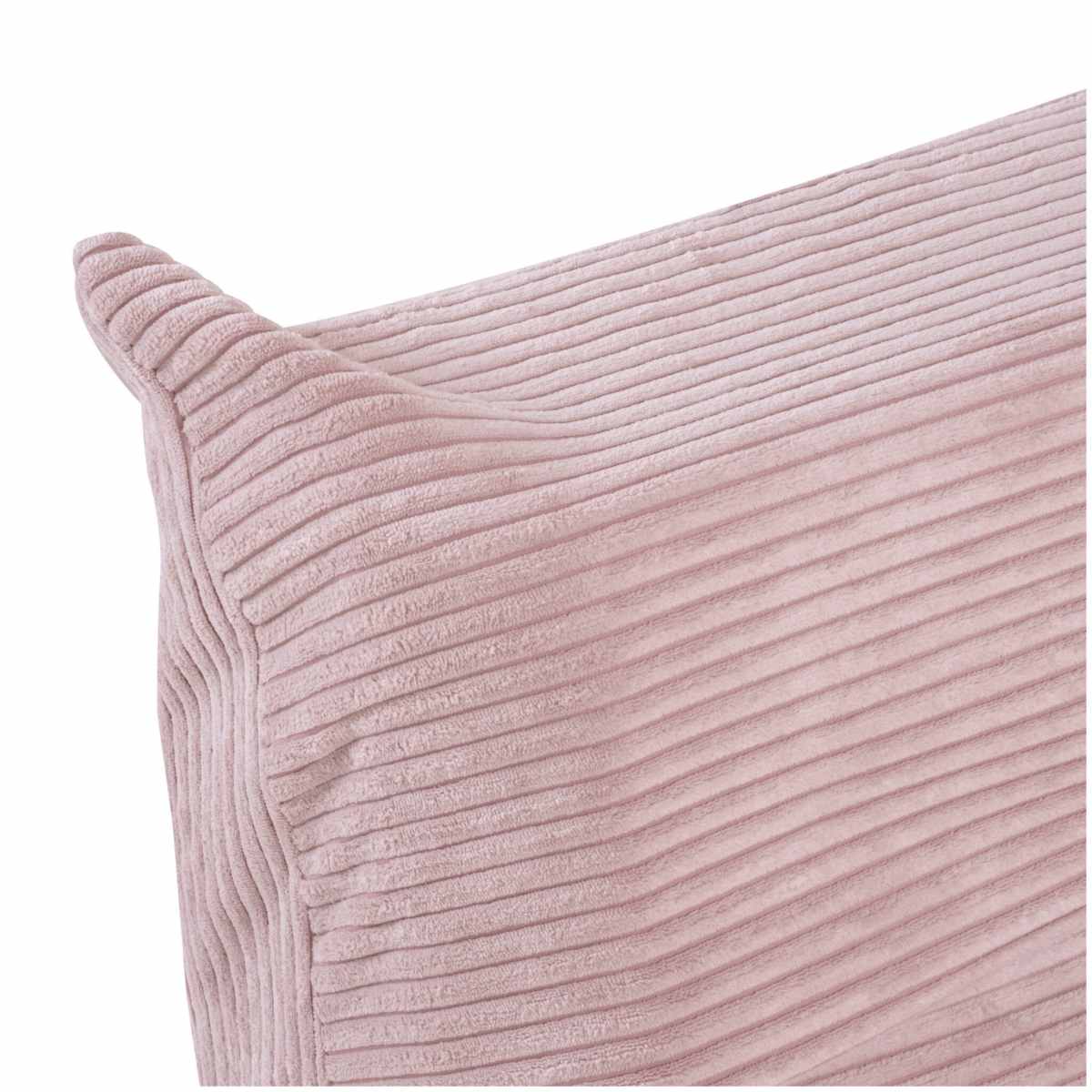 MOONI Mini -lasten nojatuoli, vaaleanpunainen vakosametti, Plush Nest - Image 3