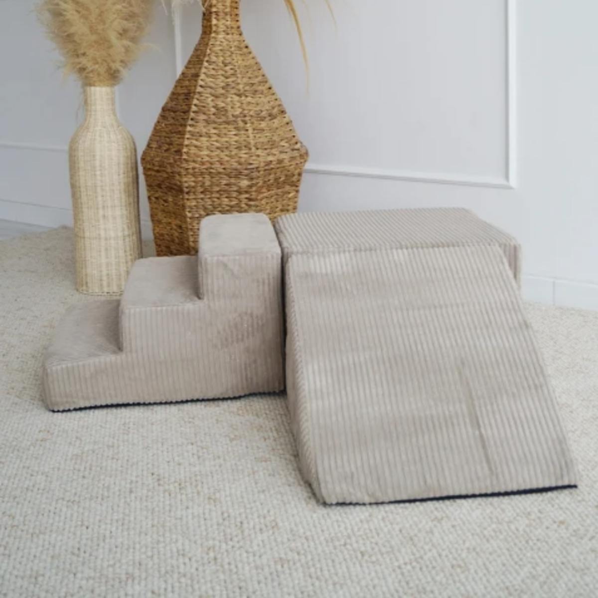 Temppurata vakosametti beige - 3 x palaa - Image 5