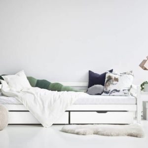 Hoppekids Eco Dream Junior-sänky 70x190cm, valkoinen